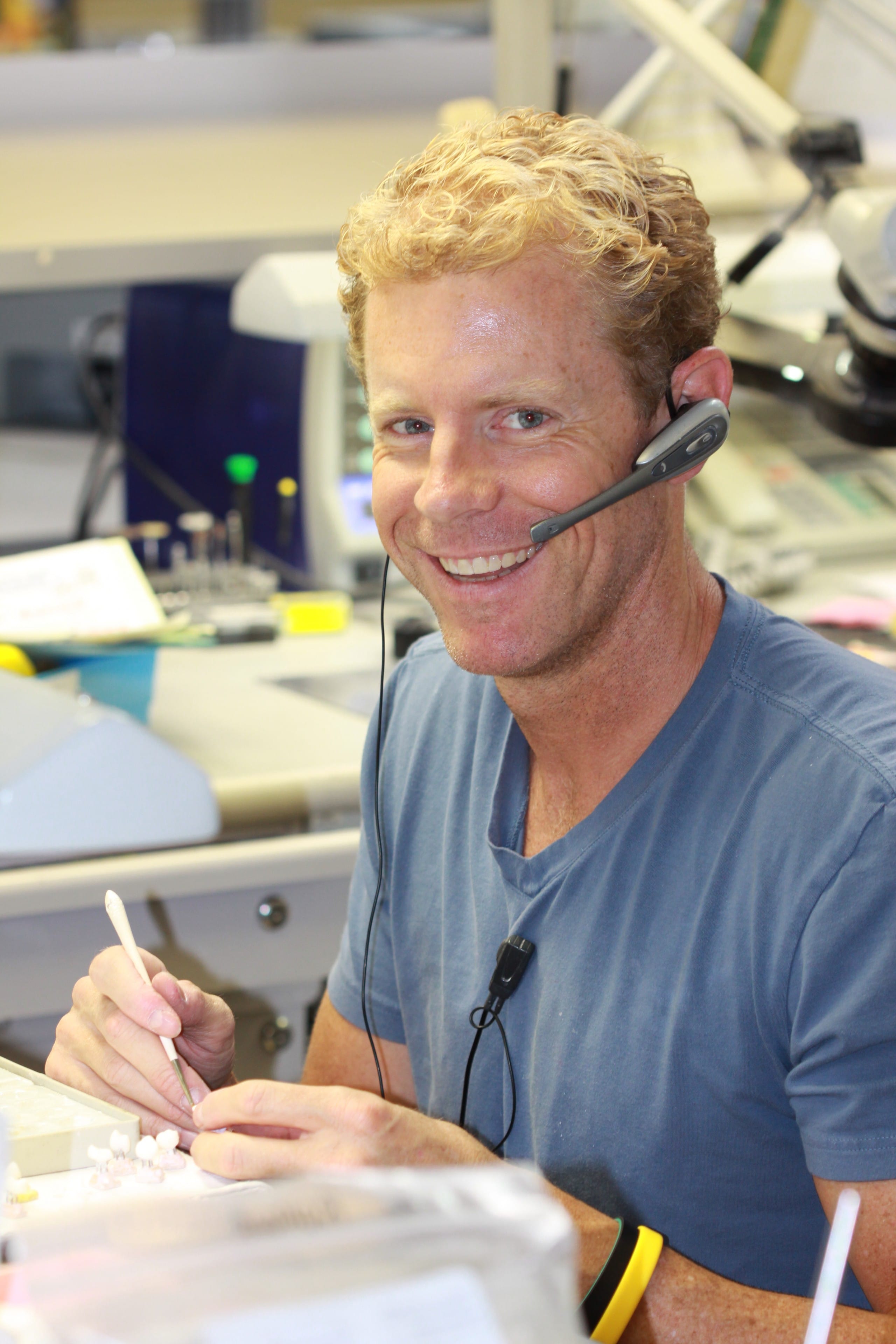 Bob Clark, Lab Technician with Williams Dental Lab